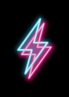 Lightning Thunder Neon