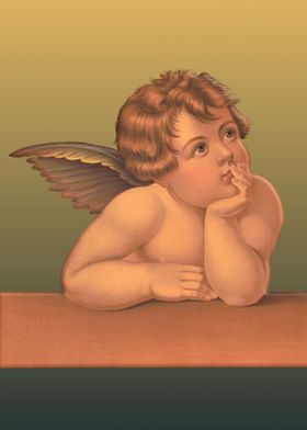 Cherubs after Raphael