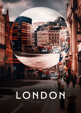 London UK Abstract Lens