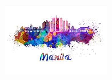 Manila v2 skyline