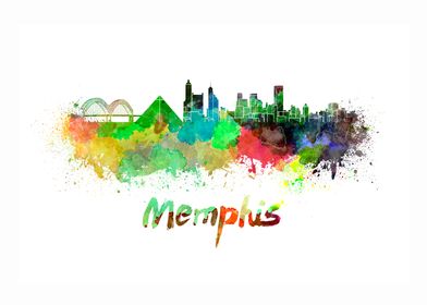 Memphis skyline 