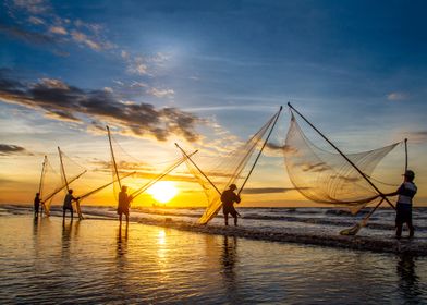 A new day on the beach