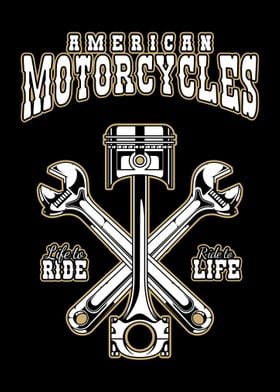 Motorcycle club logo