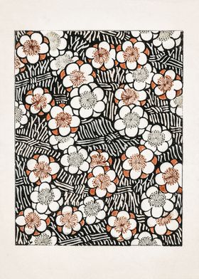 Japanese flower pattern