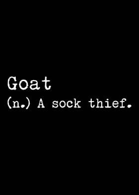 Goat A Sock Thief 