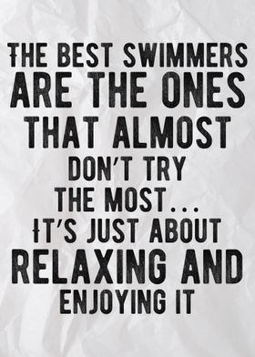 The Best Swimmers