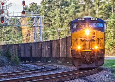 Train in South Carolina