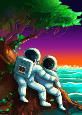 astronaut honeymoon