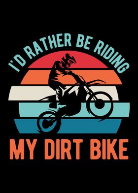 Funny Dirt Bike Biking