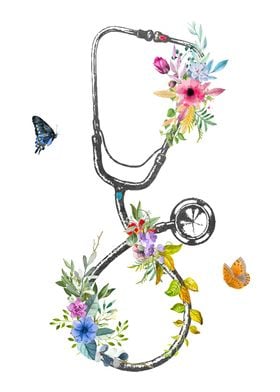 Stethoscope Print