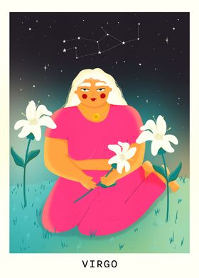 Virgo Tarot Card