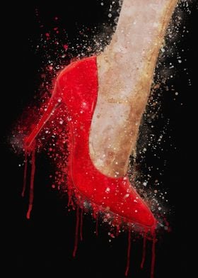  Brand Homage Poster Art Poster Decor High Heel