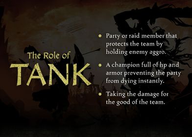 The Role Of Tank Gamer