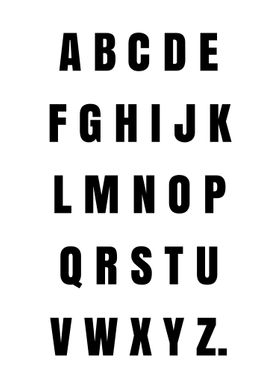 Alphabet 