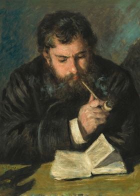 Claude Monet by Renoir