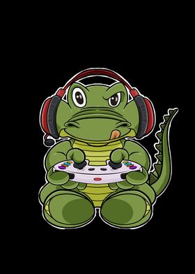 Crocodile Video Gamer