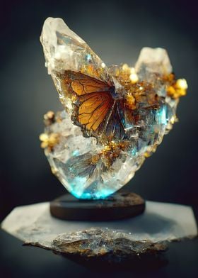Geode Butterfly
