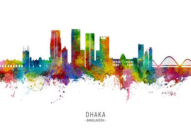 Dhaka Skyline Bangladesh