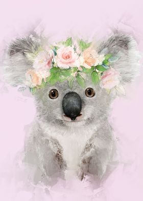 Koala Posters Online - Shop Unique Metal Prints, Pictures, Paintings