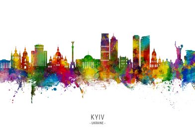 Kyiv Skyline Ukraine