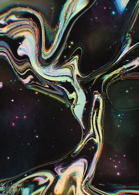 Glitch Space Nebula