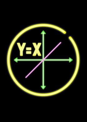 Math Teacher Neon Sign