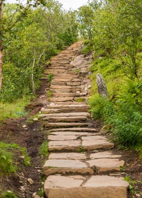 Rocky staircase