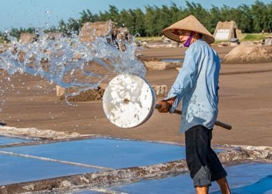 Cleaning the fields