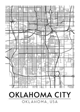 Oklahoma City Map