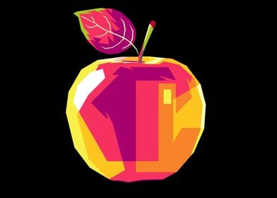 Apple pop art