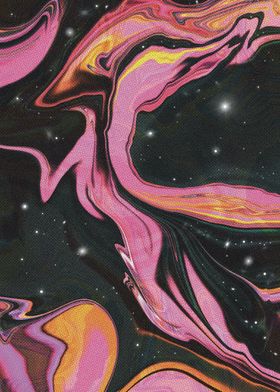 Pink Swirl Nebula