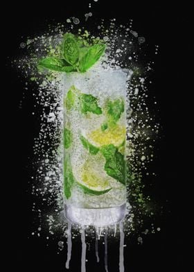 Mojito cocktail