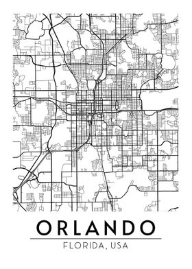 Orlando Florida Map