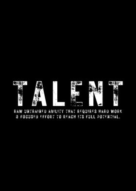 Talent Quote