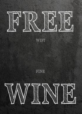 Free wine