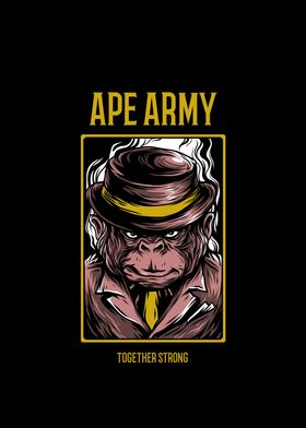 Gorilla Apes APE ARMY