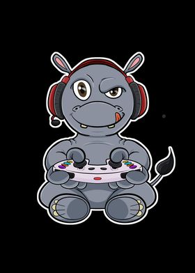 Hippo Video Gamer