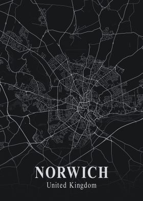 Norwich City Map