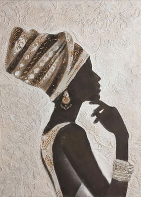 Africa Woman Africane Art