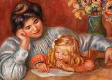 Writing Lesson by Renoir