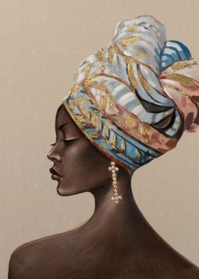 Africane Girl Africa Art