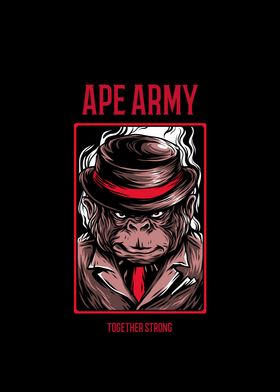 Gorilla Apes APE ARMY