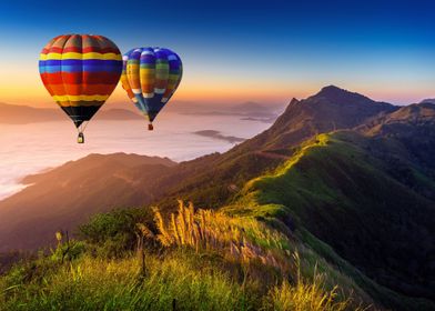 Landscape and mountains