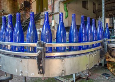 Blue bottles