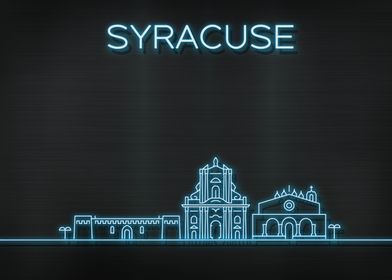 Syracuse City Skyline