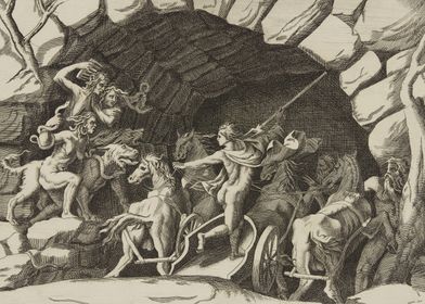 Pluto Entering Underworld