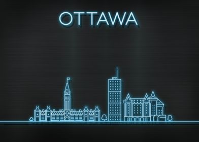 Ottawa City Skyline