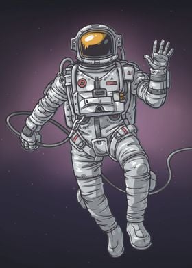 Astronaut hi art