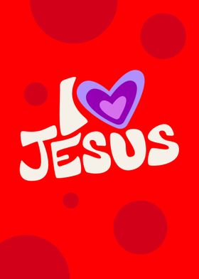Groovy I love Jesus 