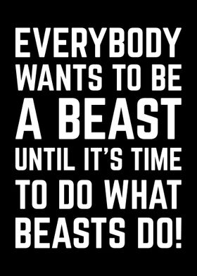 Be A Beast